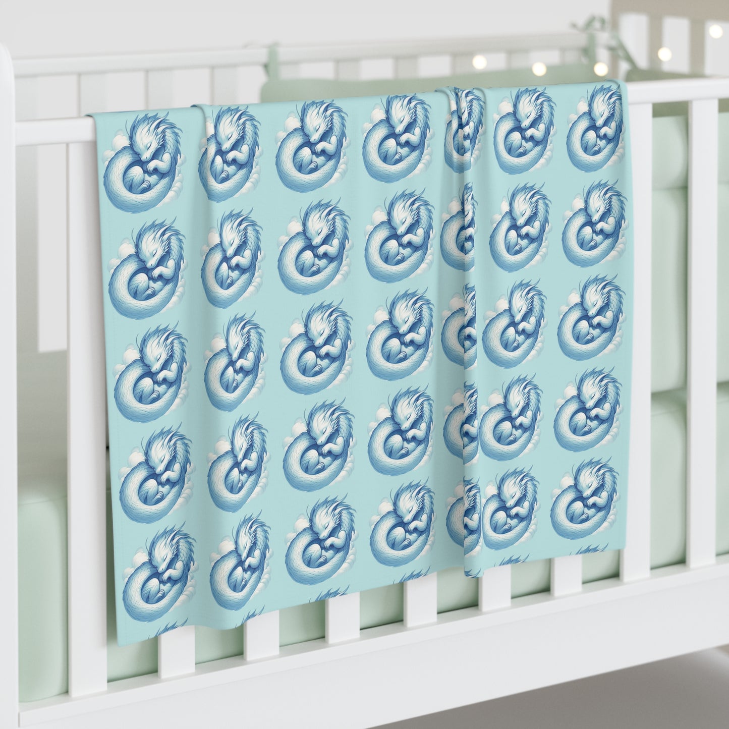 Blue Baby Swaddle Blanket