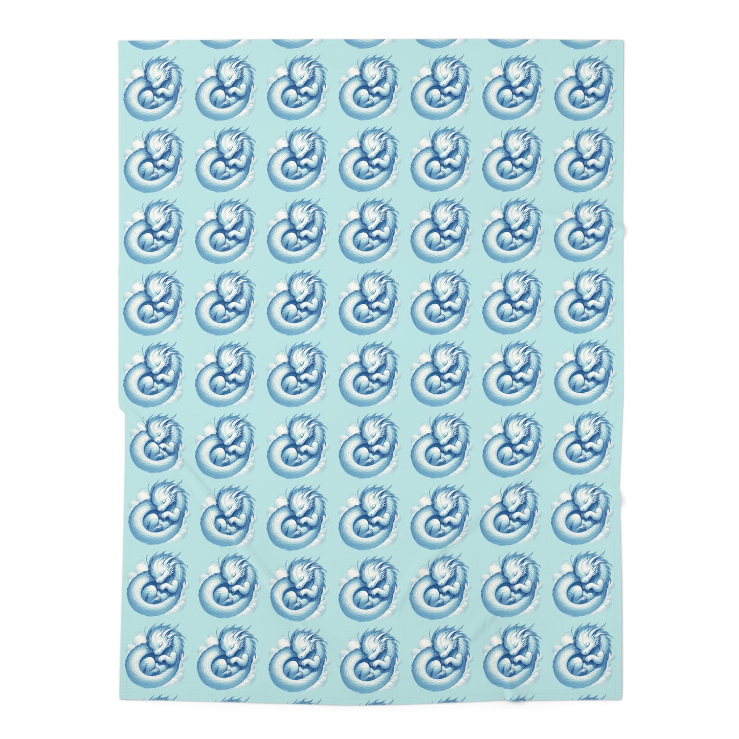 Blue Baby Swaddle Blanket