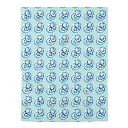 Blue Baby Swaddle Blanket