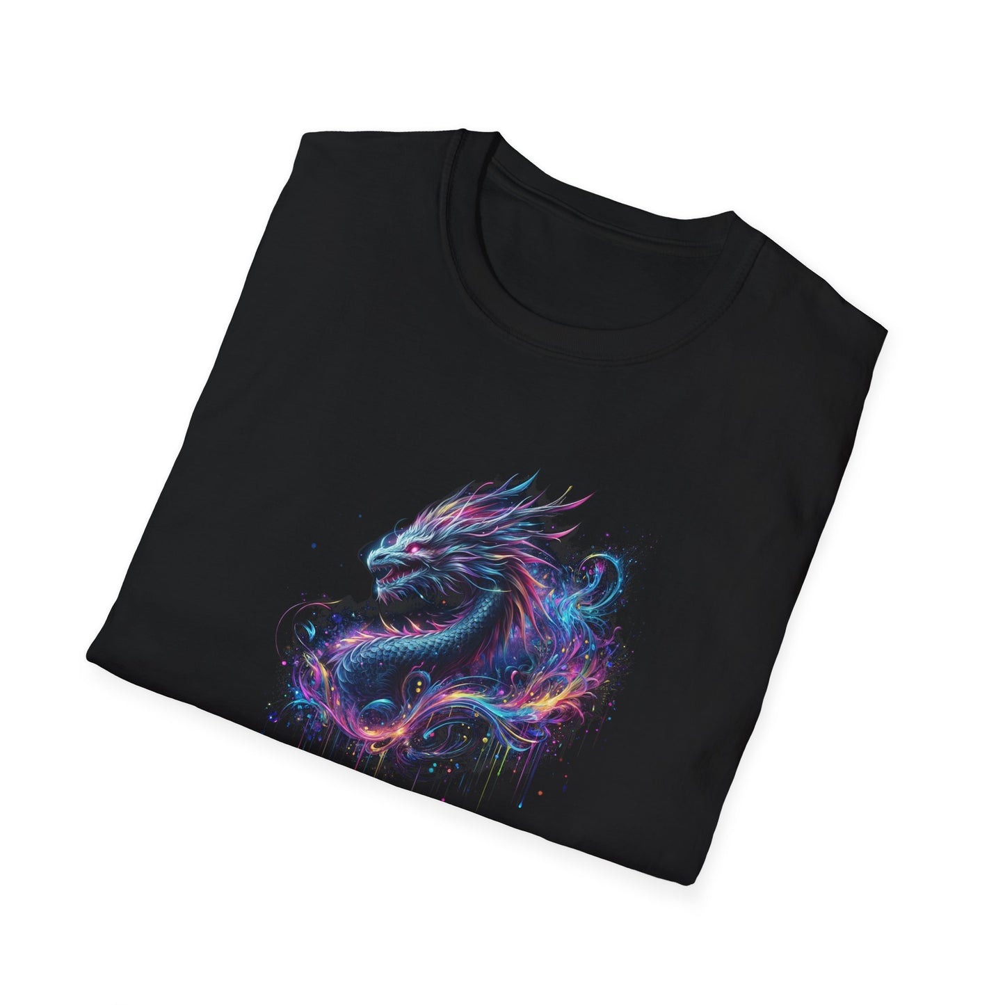 Astral dragon unisex t - shirt - cotton comfort & cosmic vibrance