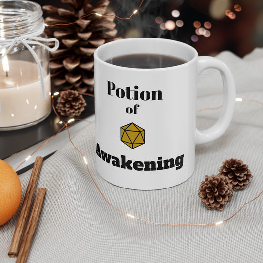 "Awakening Potion" D&D Mug | Ceramic 11oz Mug
