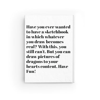 ’magic’ dragon sketchbook - journal paper products