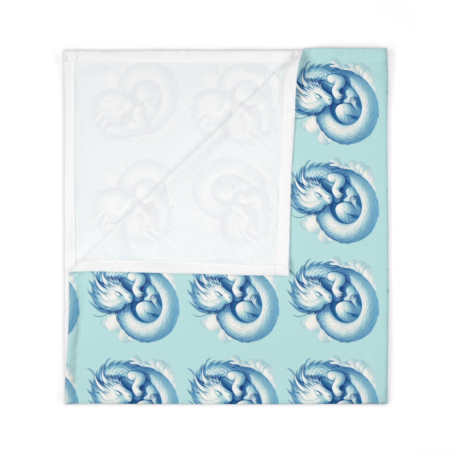 Blue Baby Swaddle Blanket