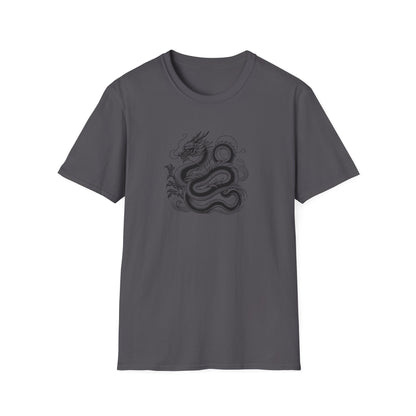 Monochrome Dragon Essence | Soft Style T-shirt