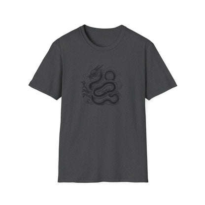 Monochrome Dragon Essence | Soft Style T-shirt