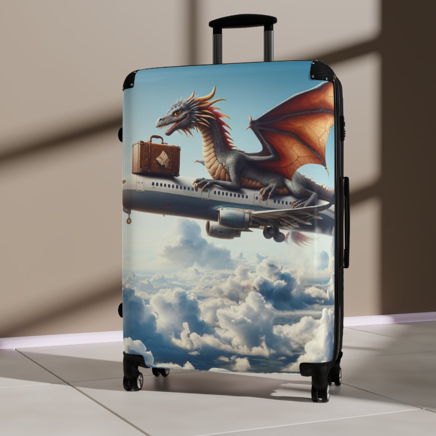 Dragon Airplane Suitcase