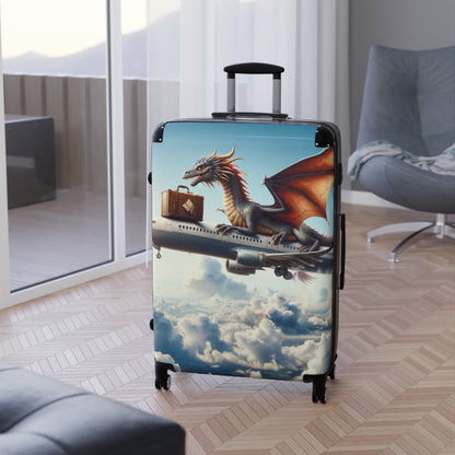 Dragon Airplane Suitcase